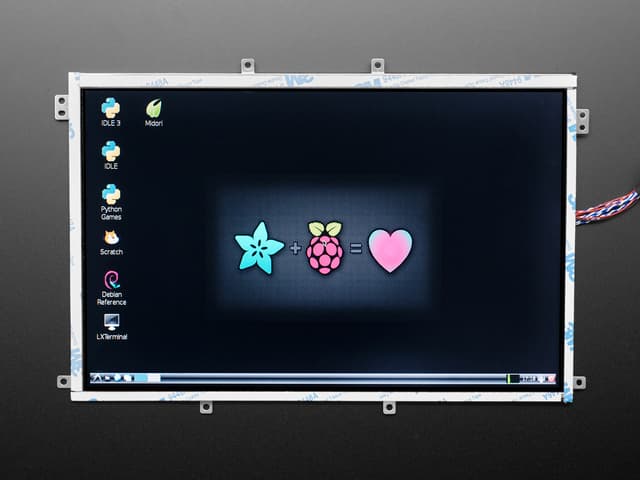 HDMI 4 Pi - 10.1" Display 1280x800 IPS - HDMI/VGA/NTSC/PAL