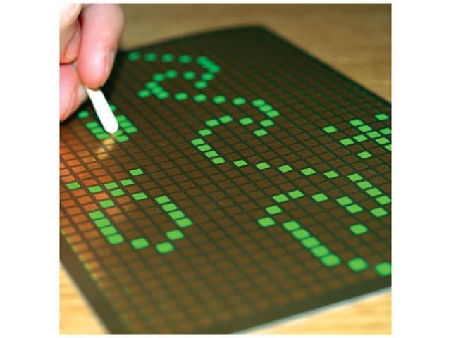 Pixel Art Scratch-Off Card