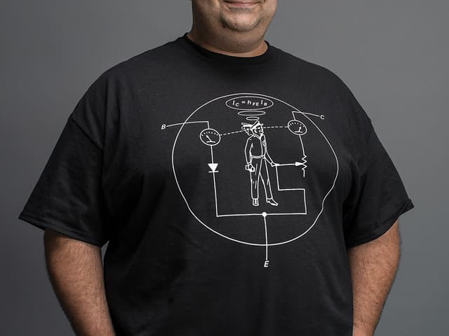 Transistor Man Shirt - Mens 4X-Large