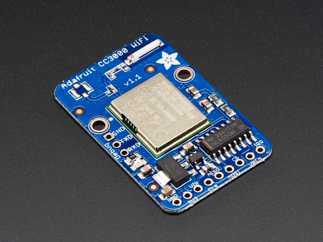 Adafruit HUZZAH CC3000 WiFi Breakout with Onboard Antenna