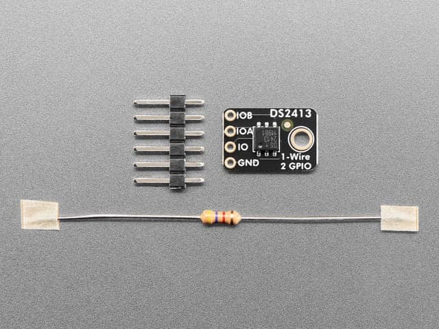 DS2413 1-Wire Two GPIO Controller Breakout