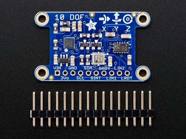 Adafruit 10-DOF IMU Breakout - L3GD20H + LSM303 + BMP180