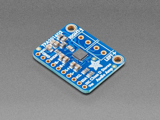 Stereo 2.8W Class D Audio Amplifier - I2C Control AGC - TPA2016