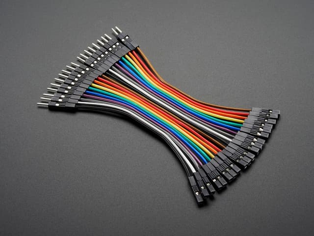 Premium Female/Male 'Extension' Jumper Wires - 20 x 3"