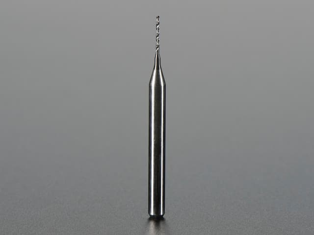 Carbide Square End Mill - 1/8" Shaft - 0.6mm Diameter