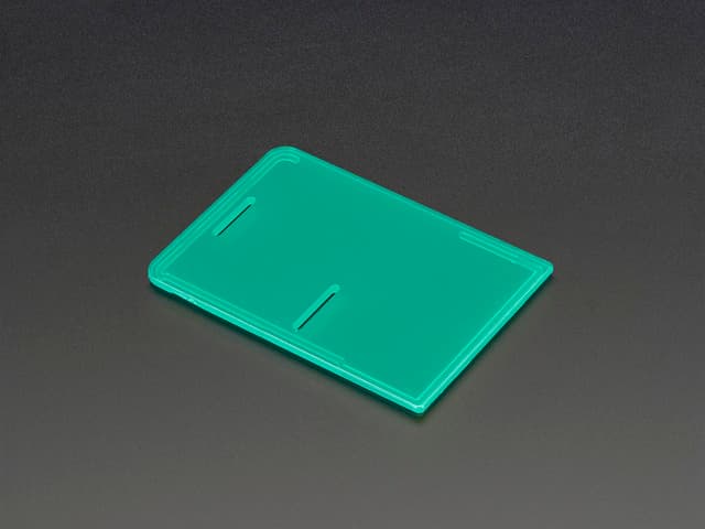 Raspberry Pi Model B+ / Pi 2 / Pi 3 Case Lid - Green