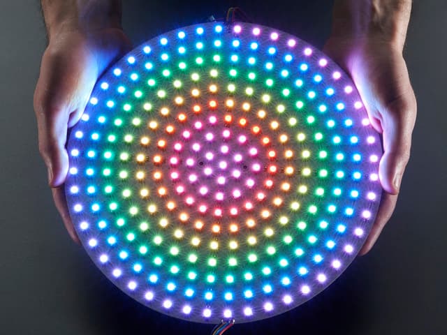 DotStar RGB LED Disk - 240mm diameter