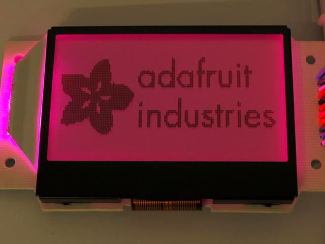Graphic ST7565 Positive LCD (128x64) with RGB backlight + extras