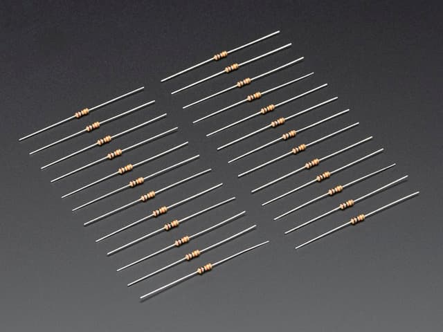 Through-Hole Resistors - 10K ohm 5% 1/4W - Pack of 25