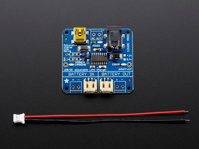 USB/DC  Lithium Polymer battery charger 5-12V
