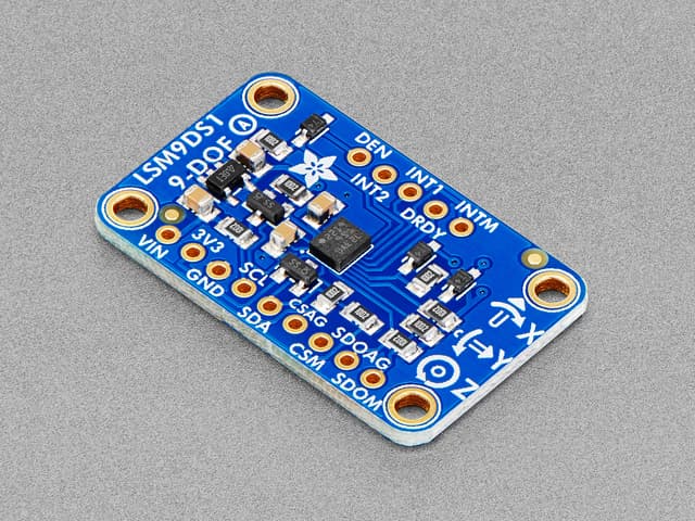 Adafruit 9-DOF Accel/Mag/Gyro+Temp Breakout Board - LSM9DS1