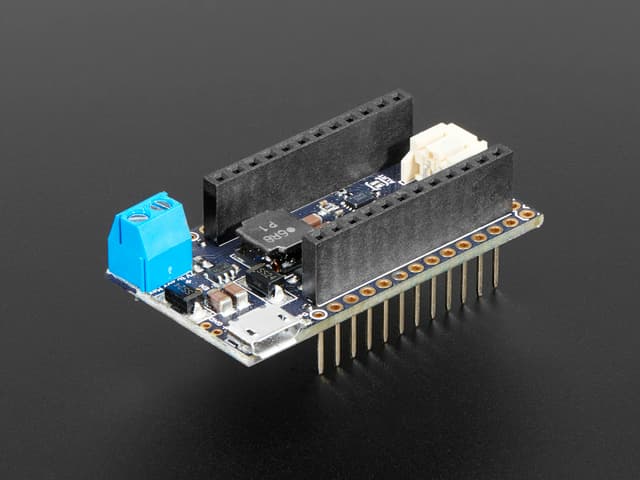 Particle Power Shield with Headers