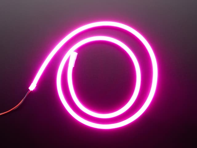 Flexible Silicone Neon-Like LED Strip - 1 Meter