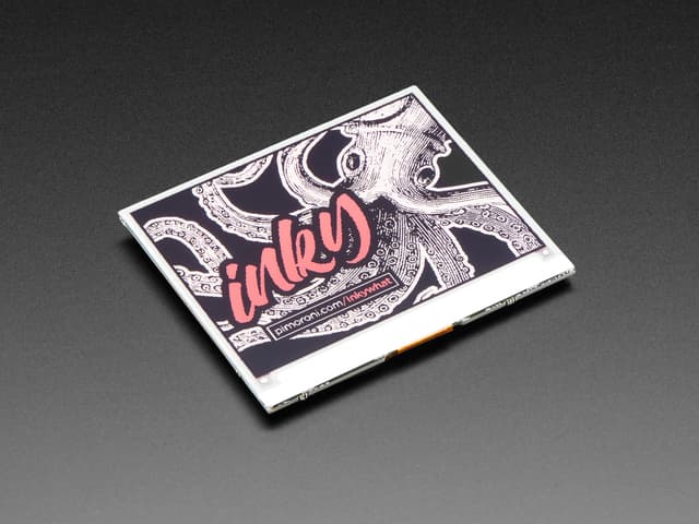 Pimoroni Inky wHAT (ePaper/eInk/EPD) - Red/Black/White