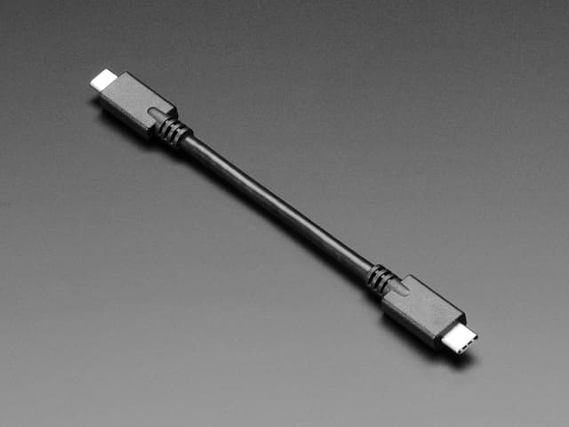 USB C to USB C Cable - USB 3.1 Gen 4 with E-Mark - 6" long