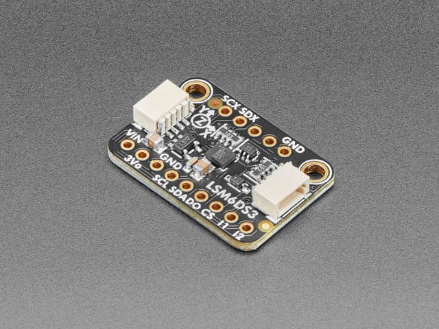 Adafruit LSM6DS3TR-C 6-DoF Accel + Gyro IMU
