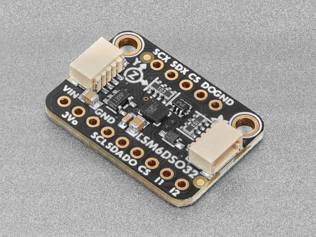 Adafruit LSM6DSO32 6-DoF Accelerometer and Gyroscope