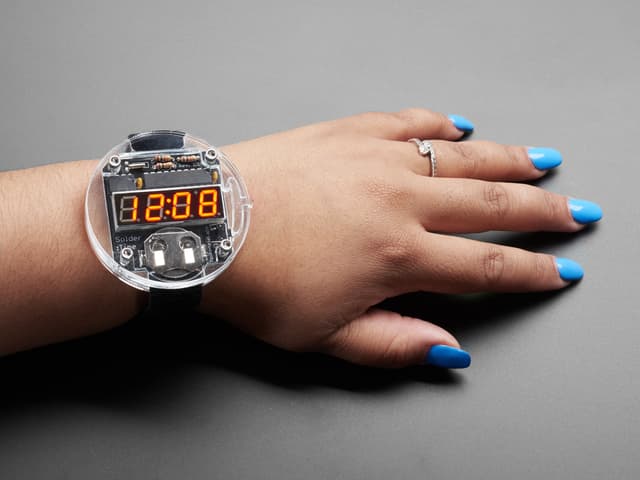 Solder:Time DIY watch kit