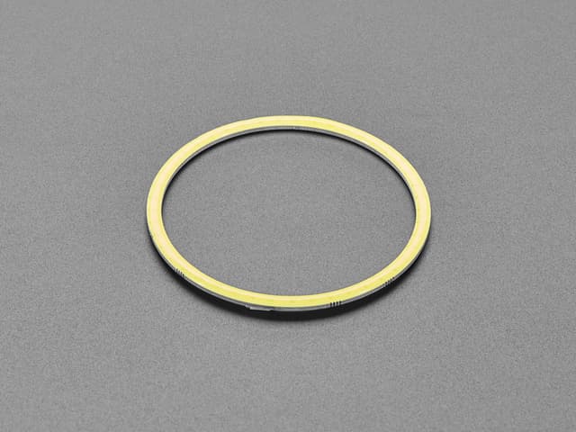 Cool White LED Ring Light PCB - 70mm Diameter - 5V Power