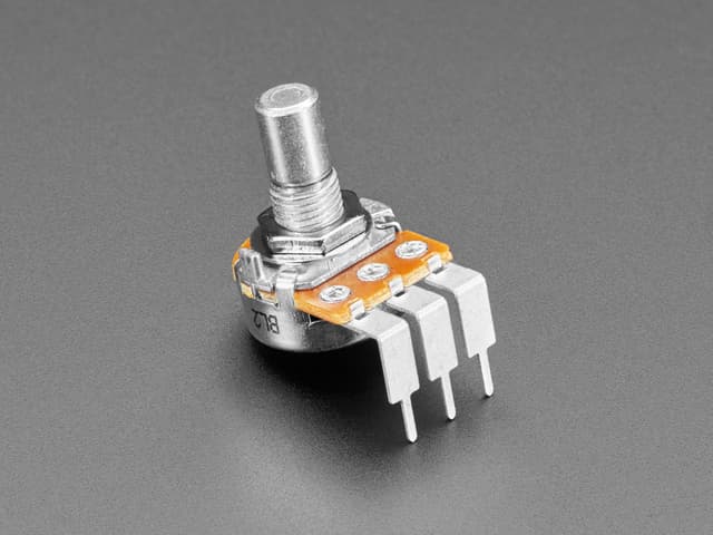 Alpha Single-Gang 16mm Right-angle PC Mount - 250K Reverse Audio