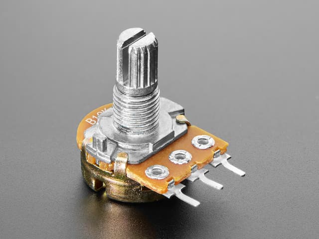 Panel Mount 10K potentiometer (Breadboard Friendly)