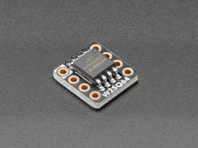 Adafruit QSPI DIP Breakout Board - W25Q64 - 64 MBit 8 MByte