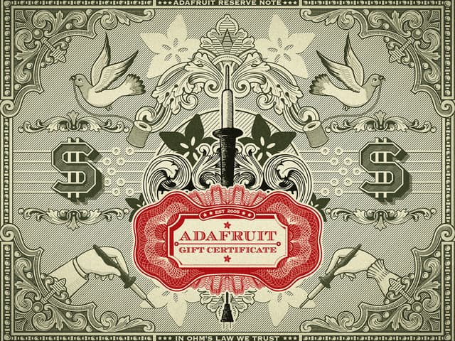 $5 Gift Certificate