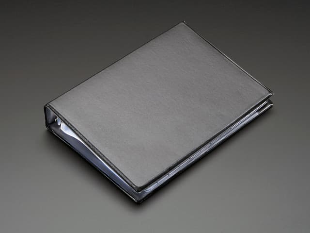 Blank SMT Storage Book - 20 pages (Ding-and-Dent Clearance)