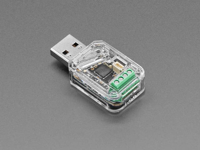 Clear Snap-on Enclosure for Adafruit Pixel Trinkey