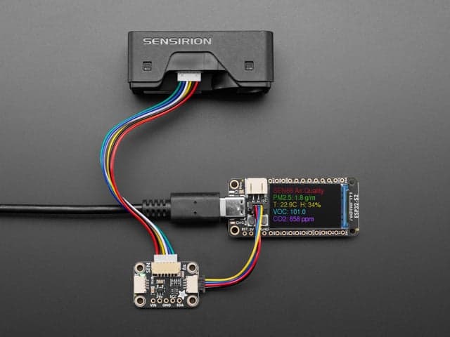 Adafruit SEN6x Breakout for Sensirion SEN66 - STEMMA QT / Qwiic