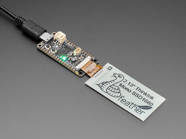 2.13" 250x122 Monochrome or Gray eInk / ePaper - Bare Display