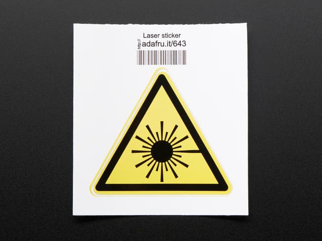 Laser cutter - Sticker!