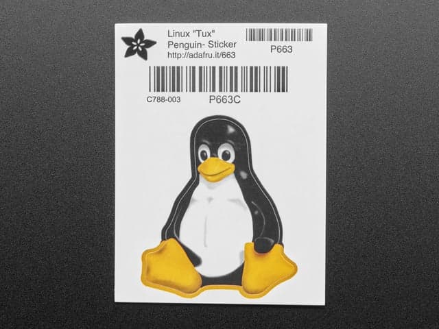 Linux "Tux" Penguin - Sticker