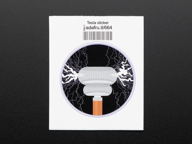 Tesla coil - Sticker!