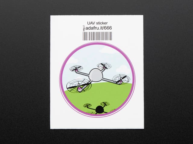 Educational mini UAVs- Sticker!