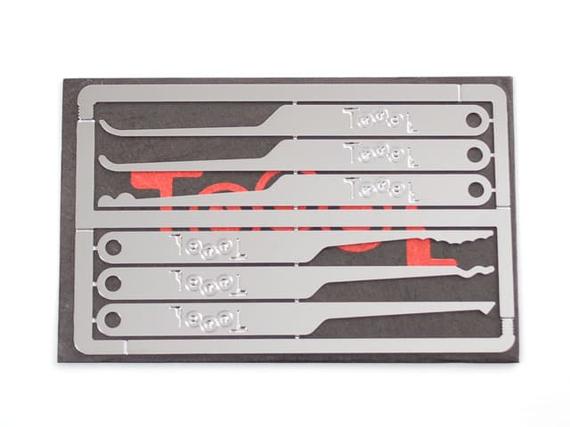 Toool Emergency Lock-Pick Card