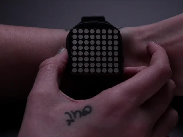 TIMESQUARE DIY Watch Kit - Red Display Matrix