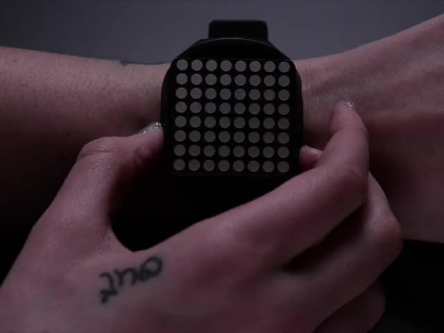 TIMESQUARE DIY Watch Kit - Tangerine Display Matrix