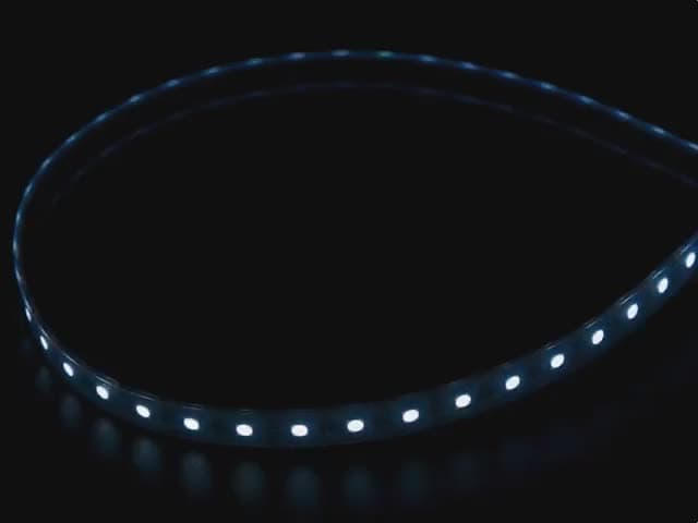 Analog RGBW LED Strip - RGB plus Cool White - 60 LED/m 3m