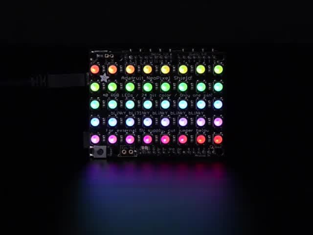 Adafruit NeoPixel Shield - 40 RGBW - Cool White