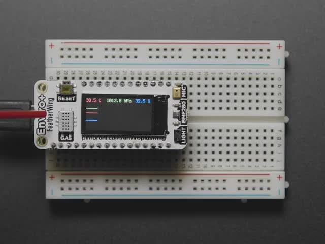 Pimoroni Enviro + FeatherWing