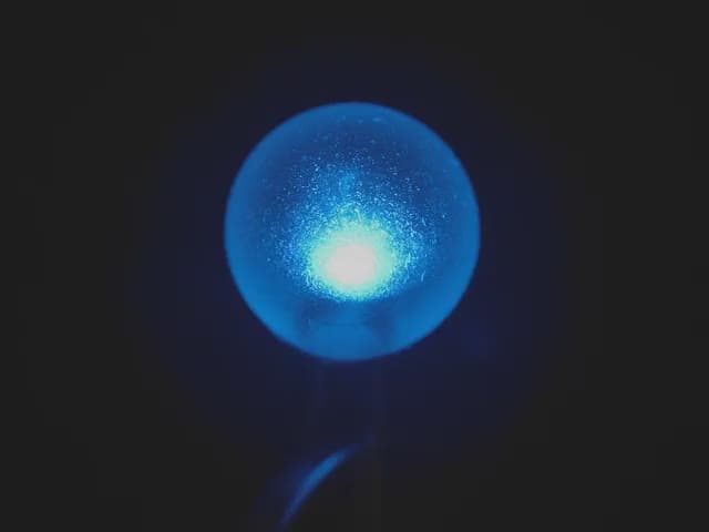 dLUX-dLITE Blue Sphere Shape LEDs 5 Pack by Unexpected Labs