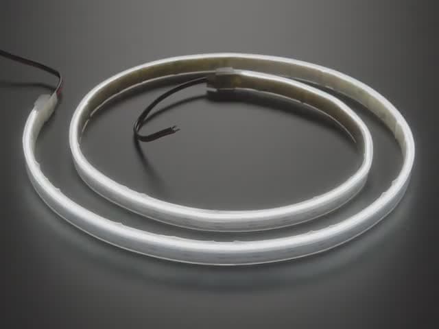 Side-Light Flexible White LED Strip - 480 LEDs per meter - 1m