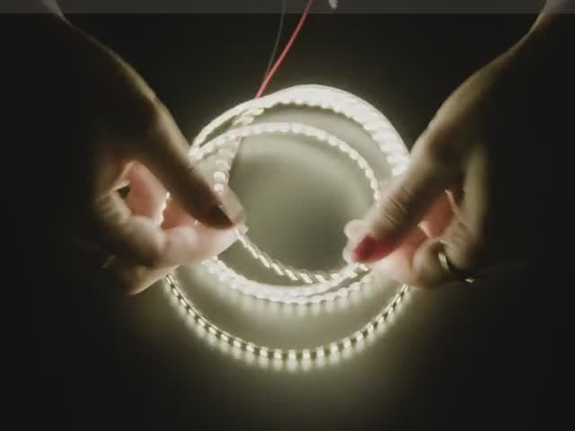 Double-Sided Single Color 12V LED Strip - Natural White 4500K