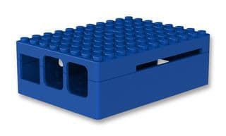 MULTICOMP PRO - CBPIBLOX-BLU. - Boîtier de carte de développement, Pi Blox, Raspberry Pi Modèles B+, 2 et 3 Modèles B, ABS, Bleu