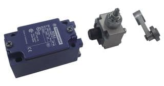 TELEMECANIQUE SENSORS - XCKN2118P20 - Commutateur fin de course, Levier à galet, SPST-NO, SPST-NC, 10 A, 240 V, 0.1 Nm