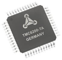 TRINAMIC / ANALOG DEVICES - TMC6200-TA - Contrôleur/Driver de moteur, BLDC, PMSM, Servo, 8VDC à 60VDC, 60V, 1 sortie, TQFP-48
