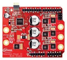 INFINEON - BLDCSHIELDTLE9879TOBO1 - Carte d'évaluation, Driver de moteur BLDC TLE9879, Shield Arduino, Interface SPI