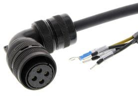 OMRON INDUSTRIAL AUTOMATION - R88A-CAGB005SR-E - Câble d'alimentation, Longueur 5 m, Servomoteur rotatif G5