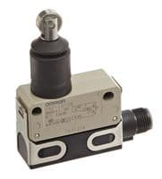 OMRON INDUSTRIAL AUTOMATION - D4E-1D10N - Interrupteur fin de course, Plongeur à rouleau supérieur, SPDT, 5 A, 125 VAC, 11,77 N, Série D4E